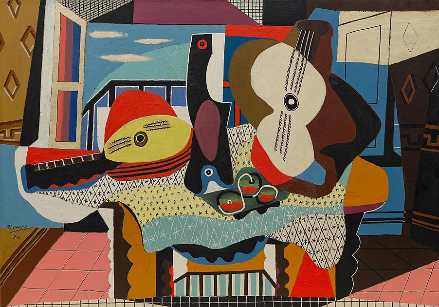 Picasso 1924 Mandolin and Guitar